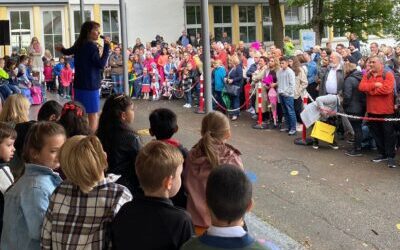 Einschulung der neuen Erstklässler an der Teckschule